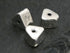 4 of Karen Hill Tribe Silver Textured Triangle Beads, 7 mm, (TH-8218)